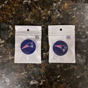 New England Patriots Phone Grips NWOT